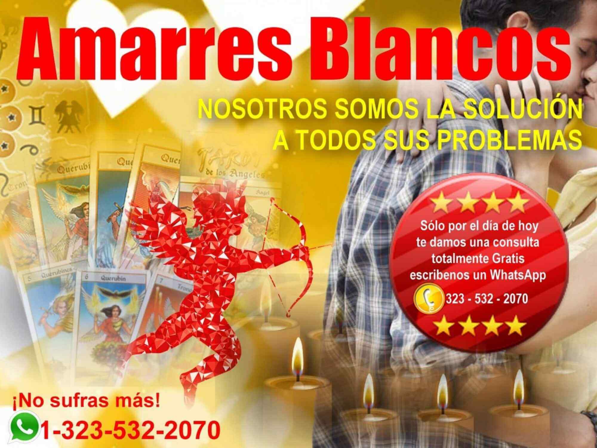 Amarres blancos para solucionar problemas de pareja en California